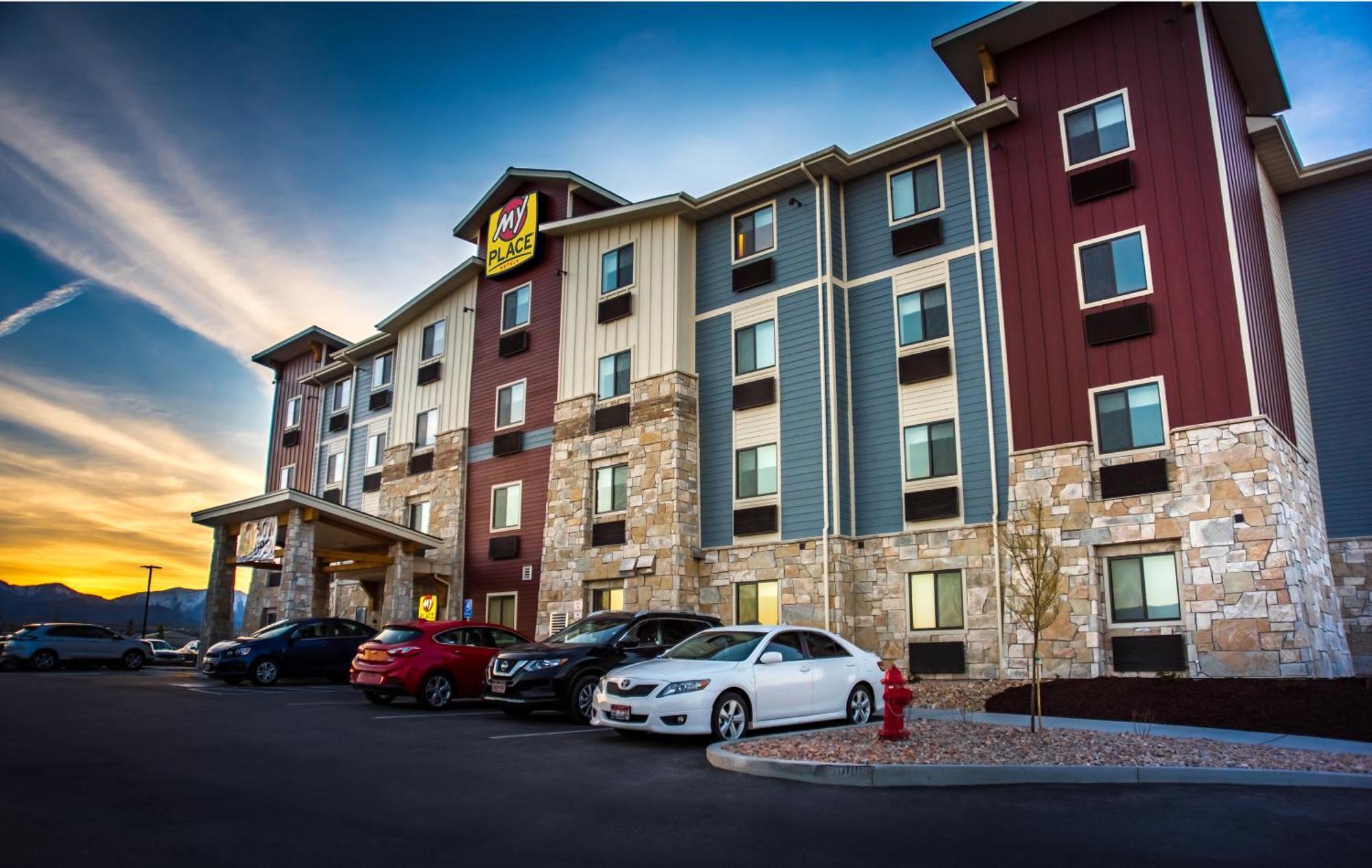 My Place Hotel-Salt Lake City-Уэст-Джордан Экстерьер фото